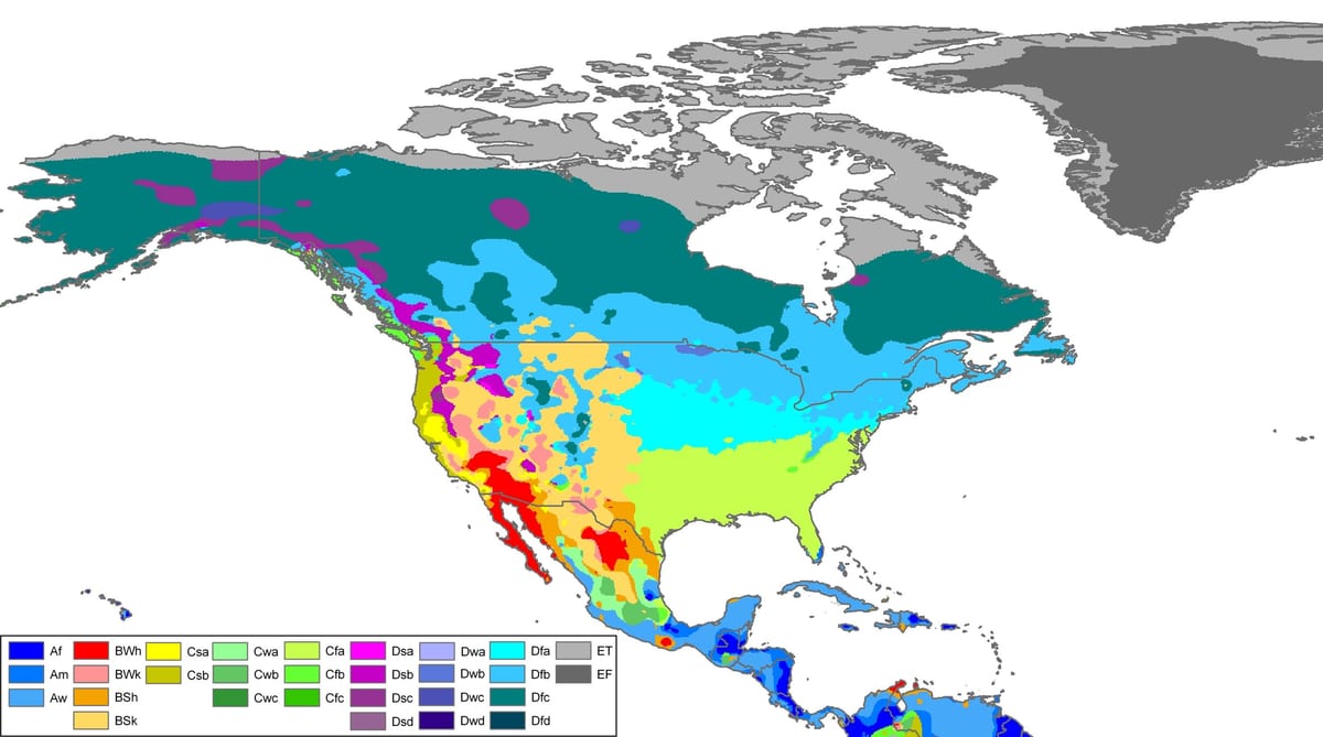 Canada prévisions météo carte