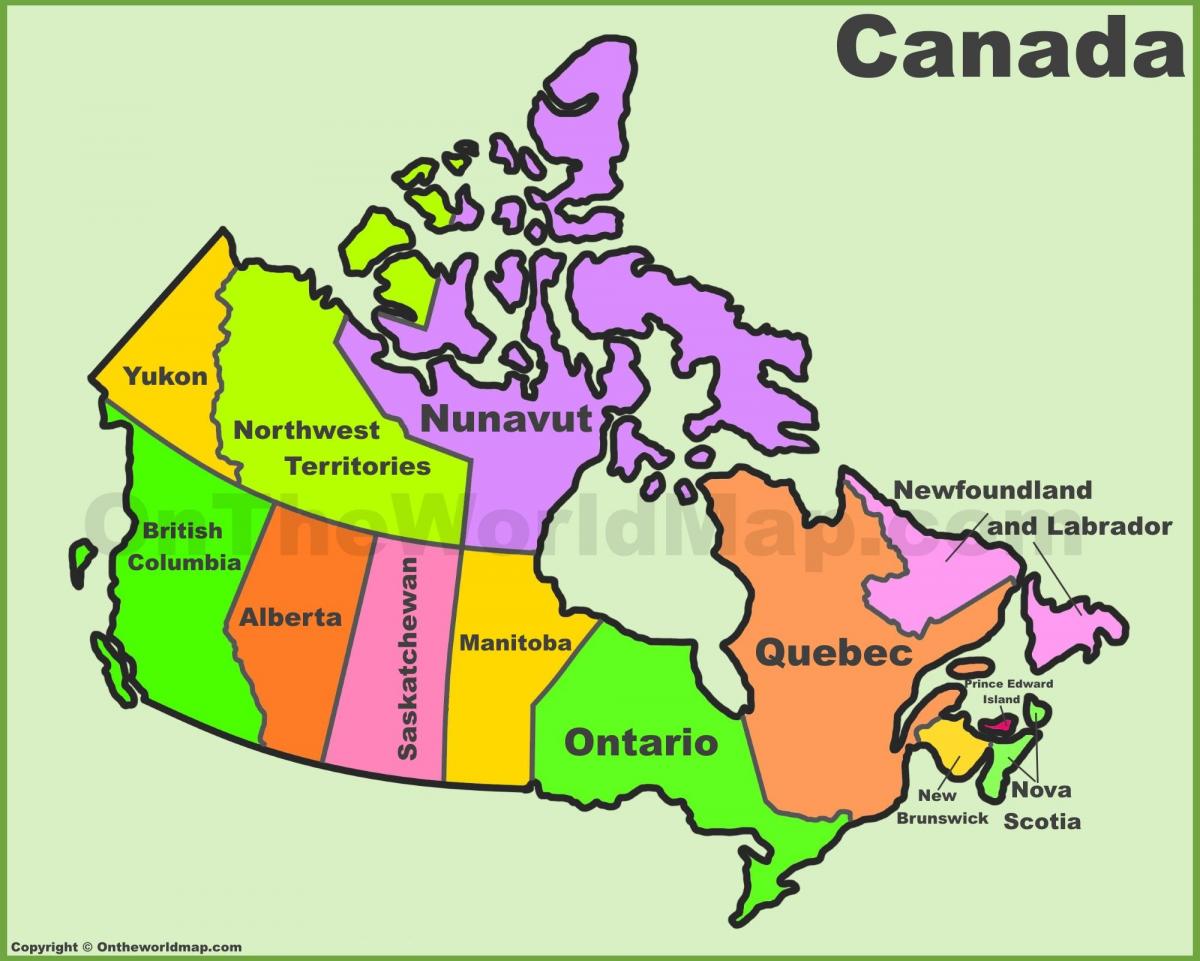 carte-du-canada-et-les-provinces-carte-du-canada-et-de-ses-provinces