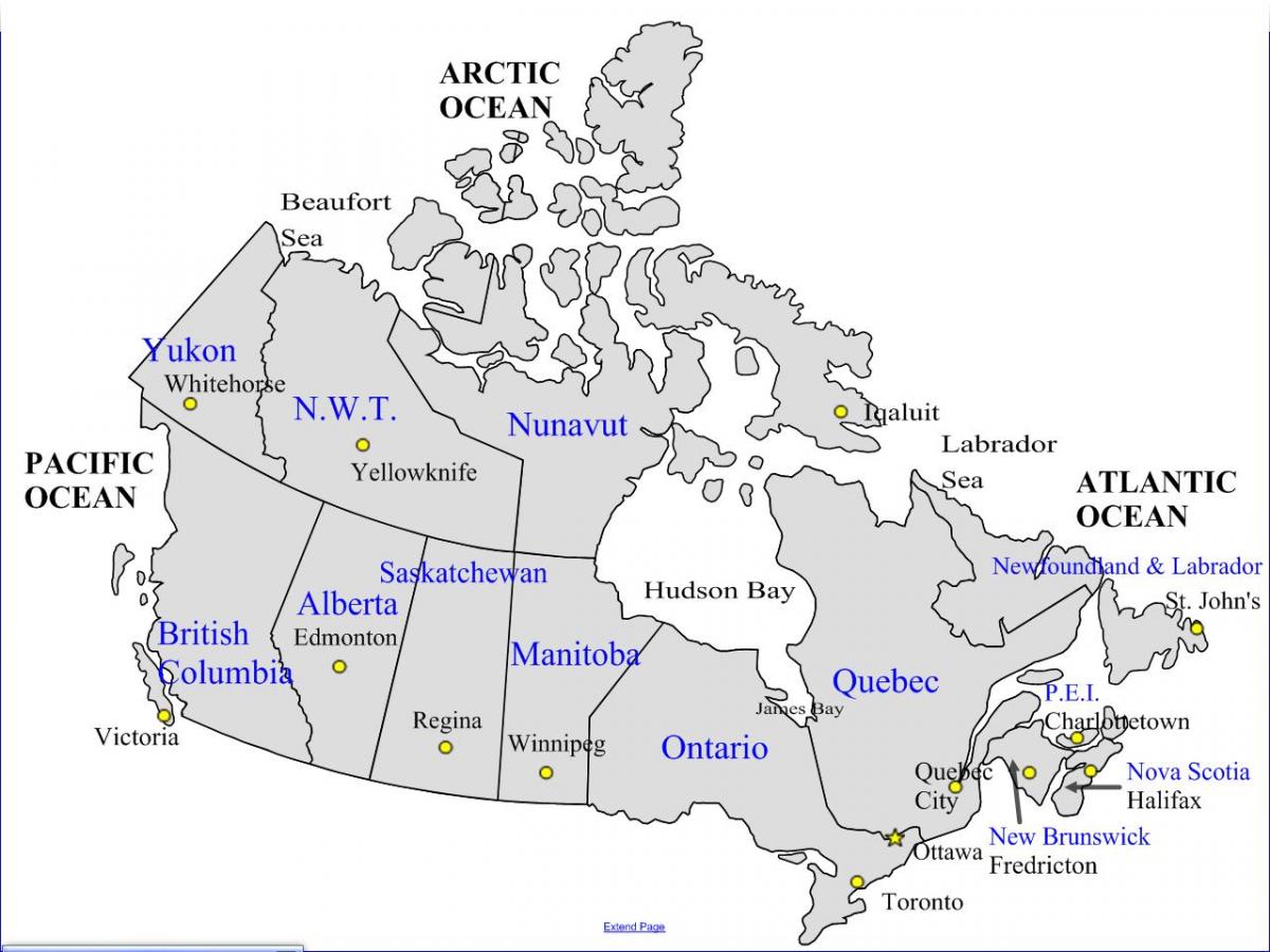 feuille de route du Canada et les provinces