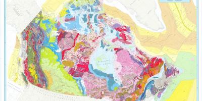 Carte géologique du Canada